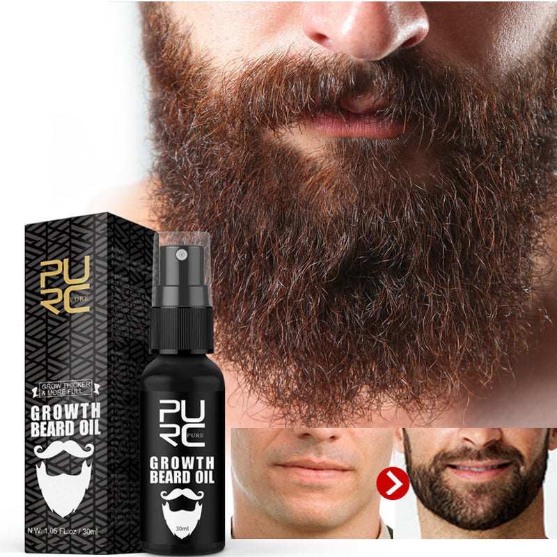 Men Moustache Cream Beard Oil Kit Beard Wax Balm Hair Loss Products Leave-In Conditioner for Groomed Beard Growth Styling